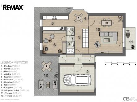 Prodej kanceláře, 284 m²