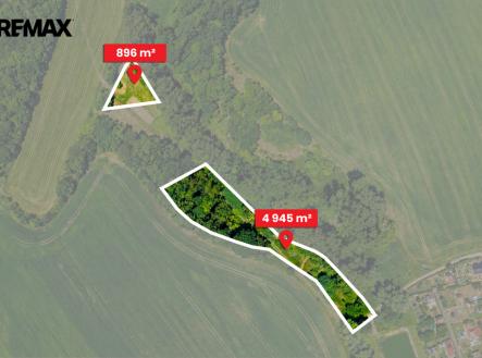 Prodej pozemku, les, 5 841 m²