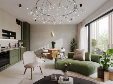 Prodej bytu, 2+kk, 47 m²