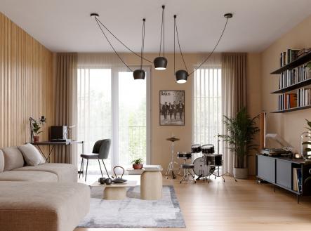 Prodej bytu, 3+kk, 72 m²