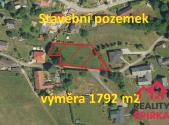 Prodej pozemku pro bydlení, 1 792 m²