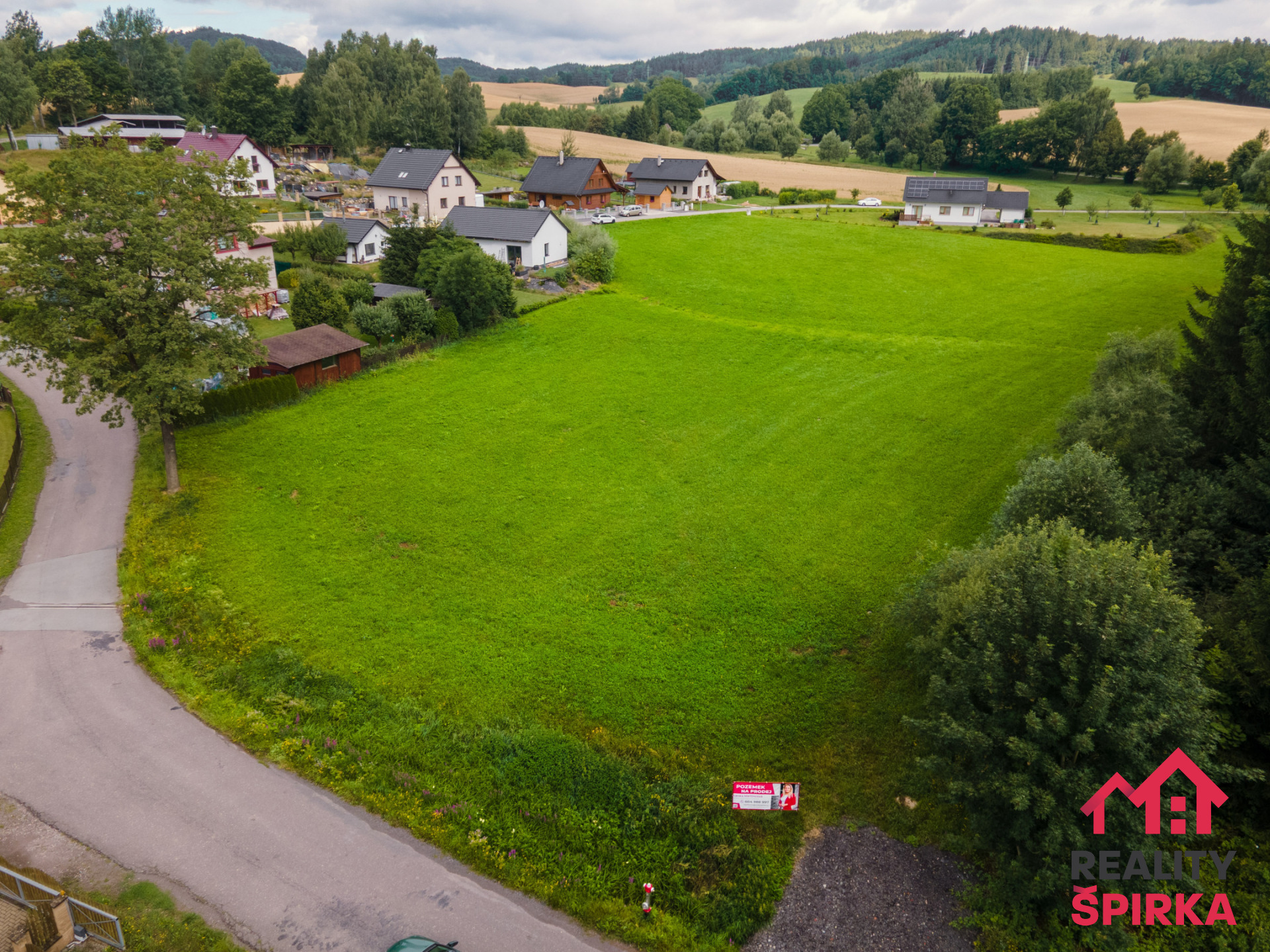 Prodej stavebního pozemku, CP 3114 m2, obec Písečná, okres Ústí nad Orlicí 