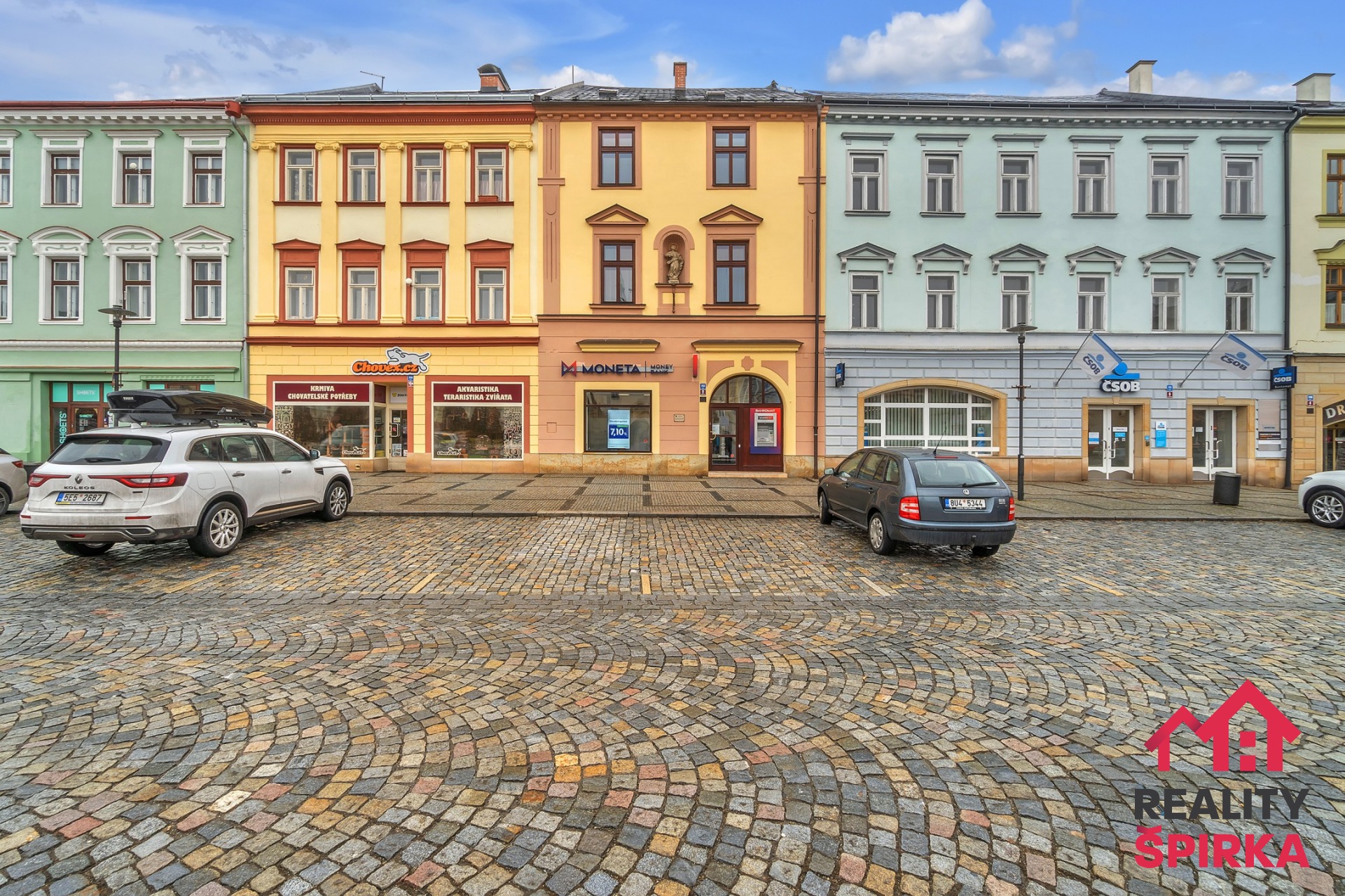 Pronájem komerčního prostoru 139 m² nám. T.G. Masaryka Moravská Třebová