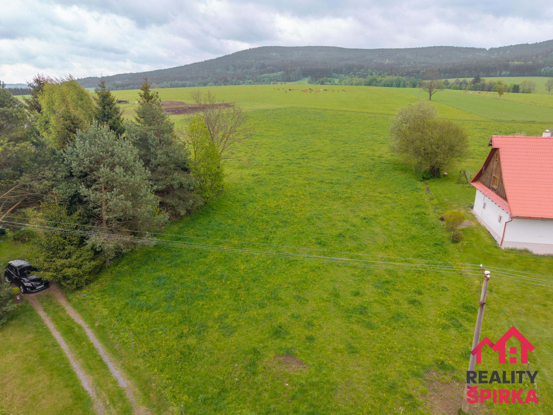 Prodej stavebního pozemku - 1855 m2 , Lichkov, okres Ústí nad Orlicí