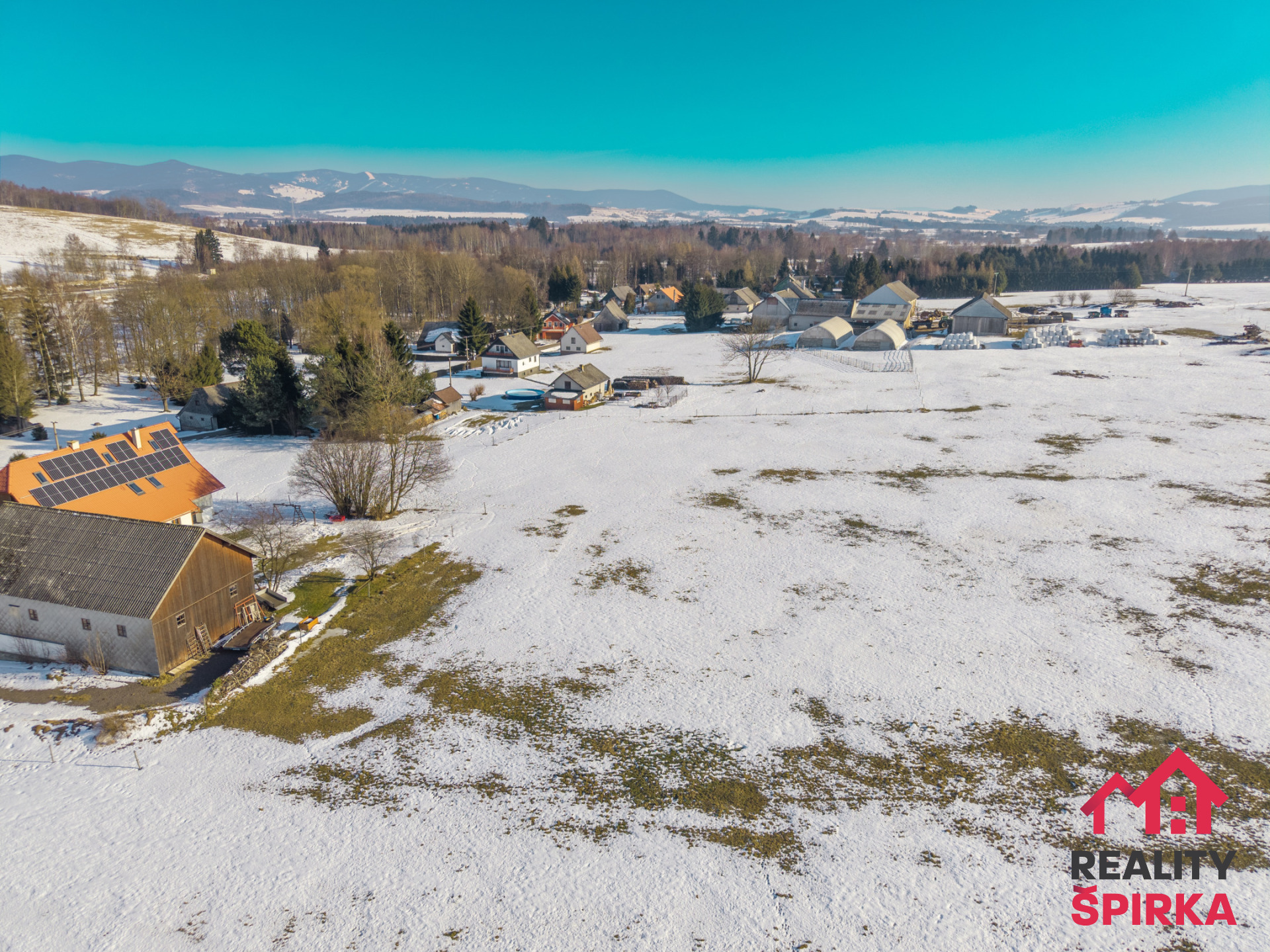 Prodej stavebního pozemku - 1206 m2, Lichkov, okres Ústí nad Orlicí