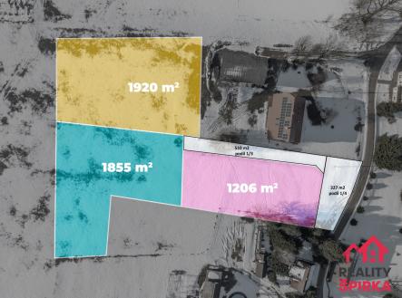 Prodej pozemku pro bydlení, 1 206 m²