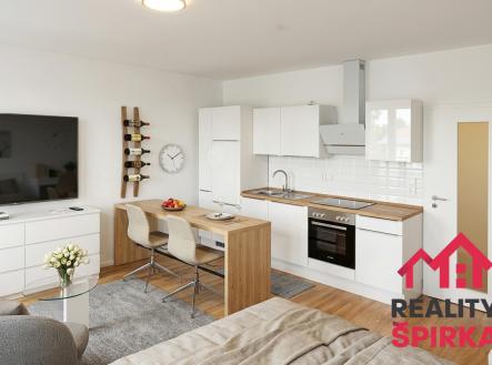 Pronájem bytu, 1+kk, 34 m²