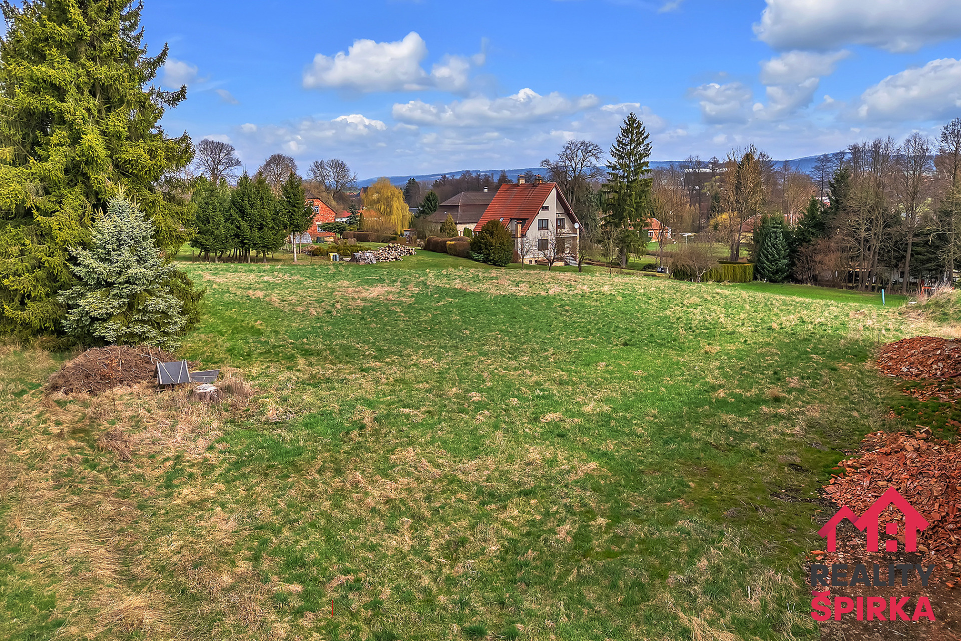 Prodej, stavební pozemek, CP 1692 m2, Žichlínek, Lanškroun, okres Ústí nad Orlicí