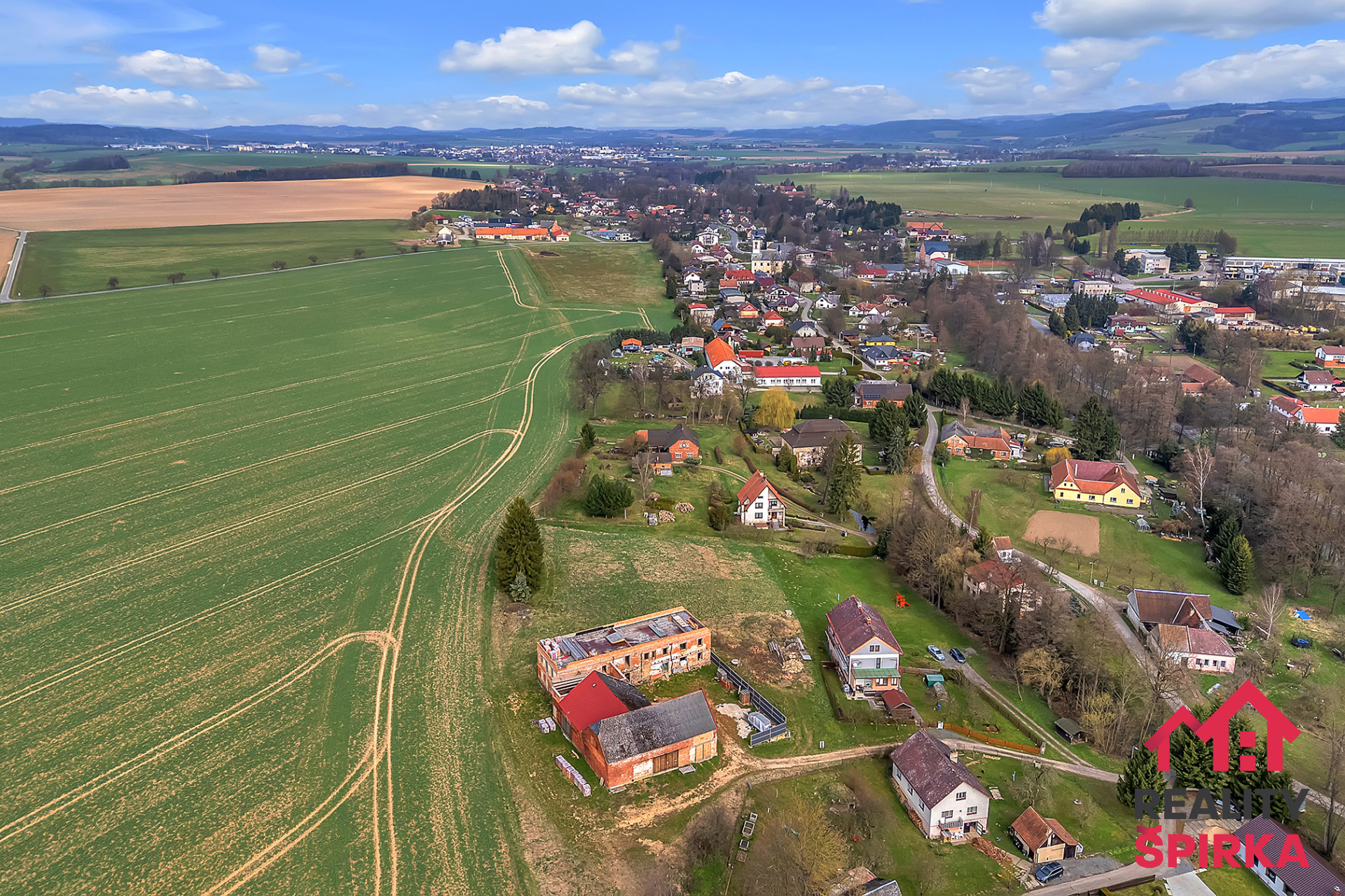 Prodej, stavební pozemek, CP 1692 m2, Žichlínek, Lanškroun, okres Ústí nad Orlicí