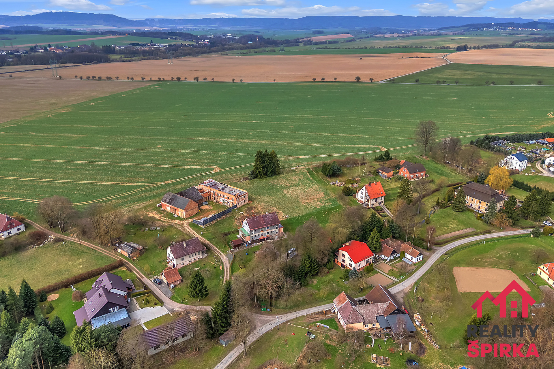 Prodej, stavební pozemek, CP 1692 m2, Žichlínek, Lanškroun, okres Ústí nad Orlicí