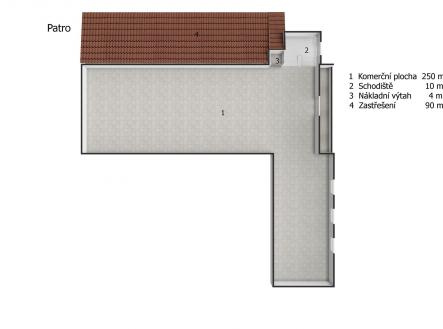 Prodej - obchodní prostor, 630 m²