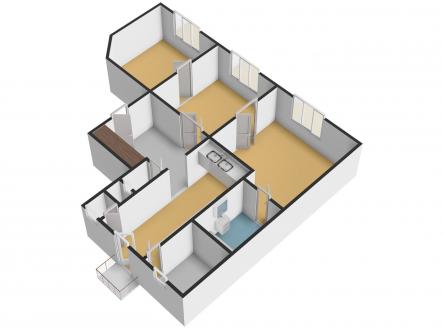 Pronájem bytu, 4+1, 125 m²