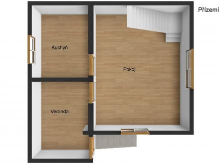 Prodej chaty/rekreačního objektu, 55 m²