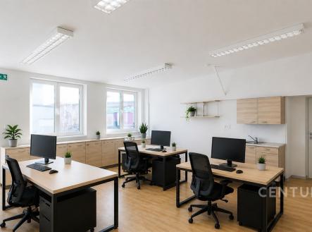 Pronájem kanceláře, 70 m²