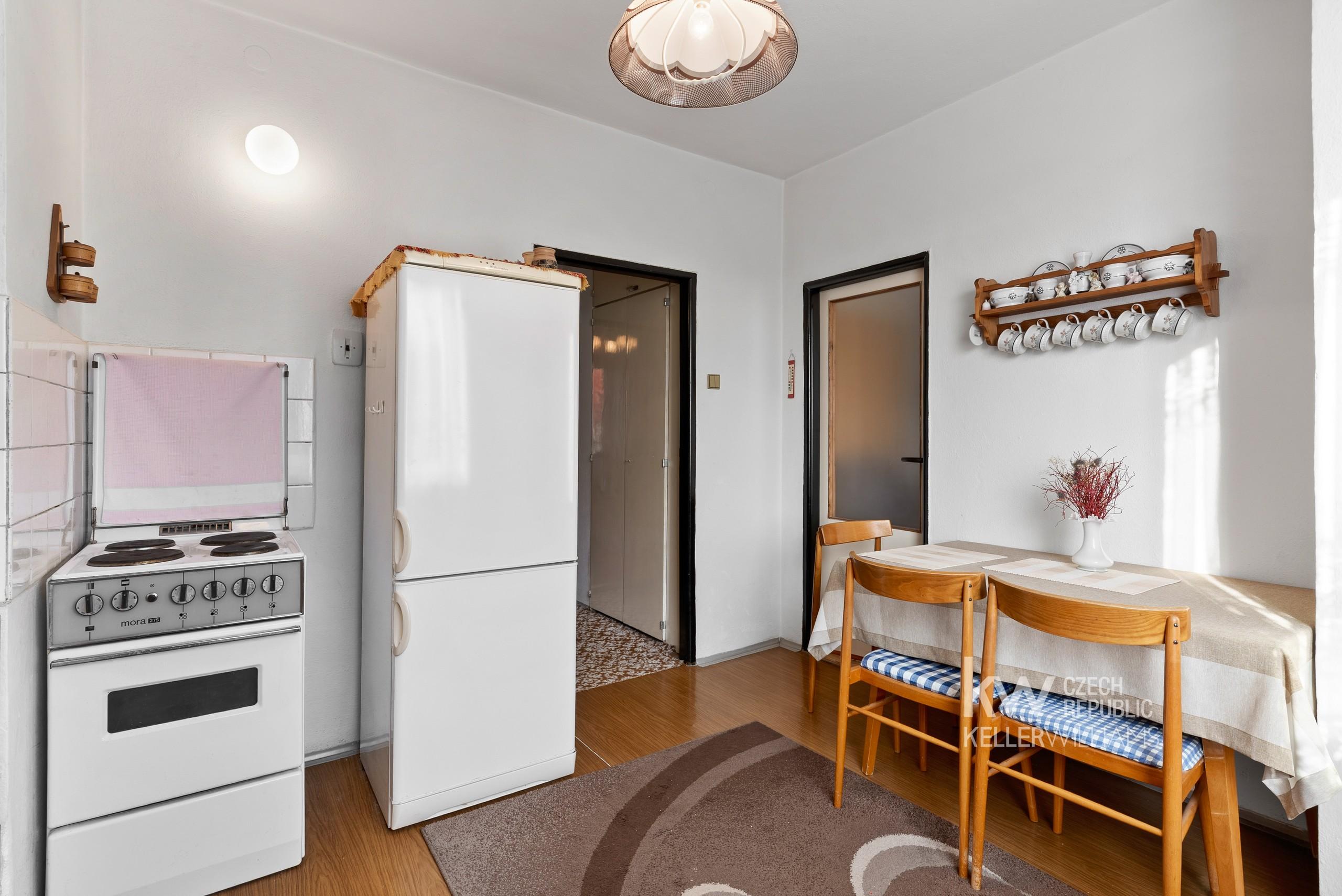 Prodej 3+1 69 m² + balkón 2 m² + garáž + zahrada