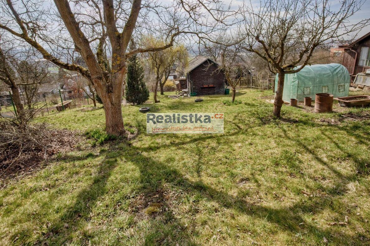 Pronájem zahrady s chatkou, 734 m² – Plzeň, Na Mikulce (ul. Sokolí)