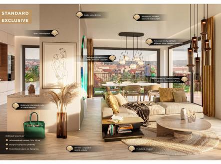 Prodej bytu, 3+kk, 92 m²