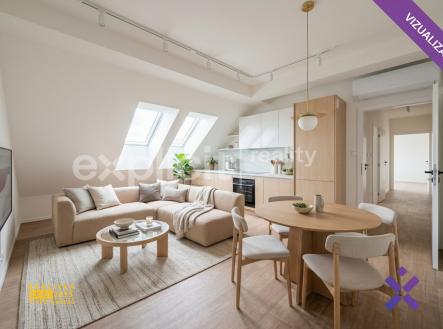 Prodej bytu, 3+kk, 59 m²