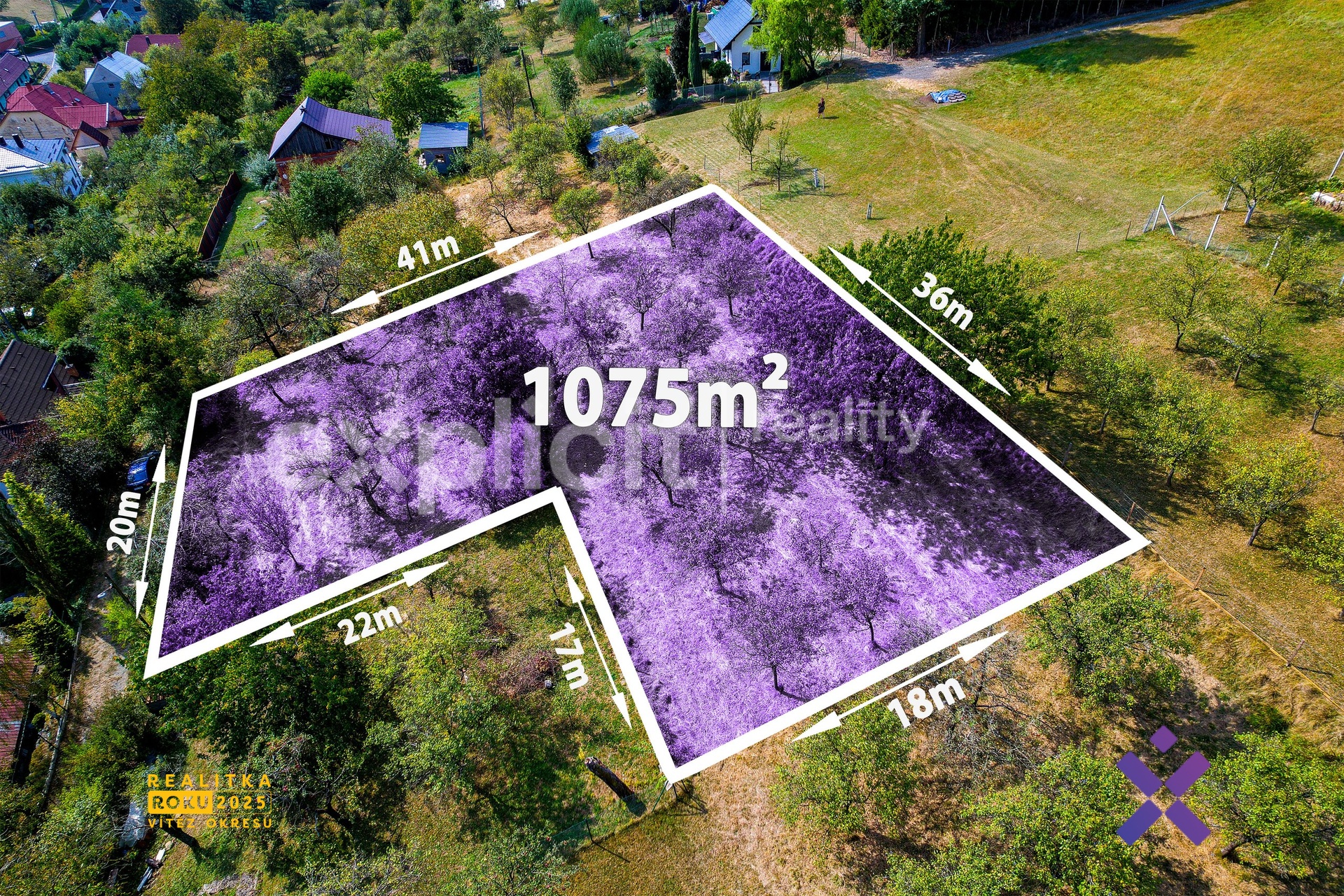 Tomáš Batík, Explicit reality, Prodej pozemku, Fryšták - Vítová 1 075 m²