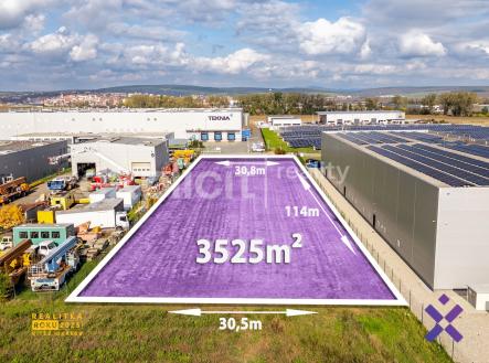 Prodej pozemku pro komerční výstavbu, 3 525 m²