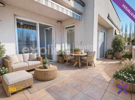 Pronájem bytu, 2+kk, 89 m²