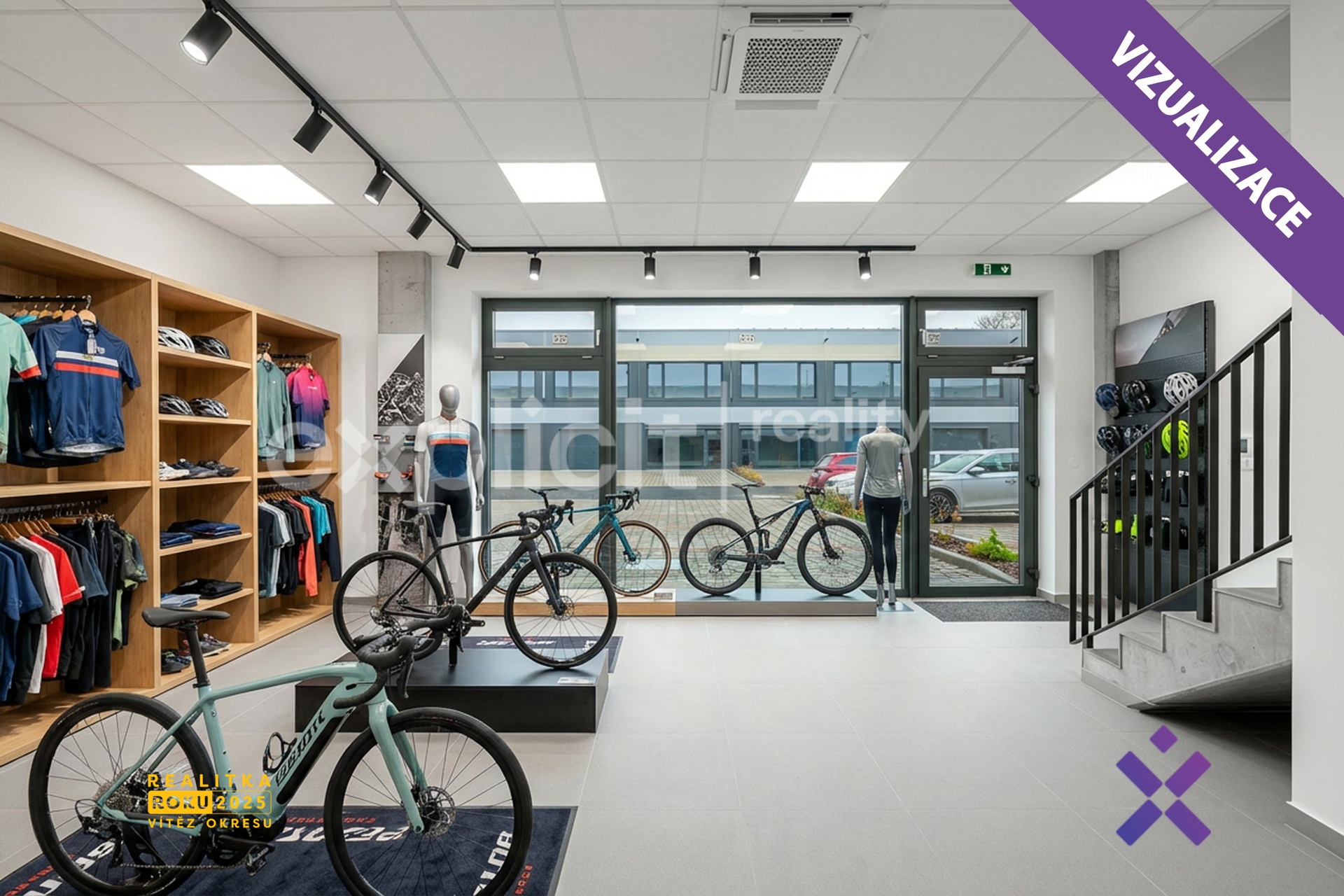 Pronájem obchodního prostoru 444 m² - ViPark Brno