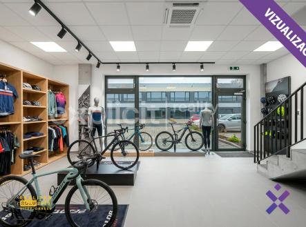 Pronájem obchodní prostory, 444 m²