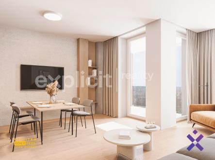 Prodej bytu, 2+kk, 77 m²