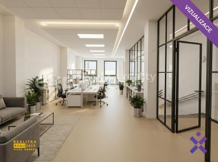 Pronájem kanceláře, 108 m²