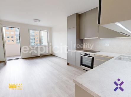 Pronájem bytu, 1+kk, 34 m²