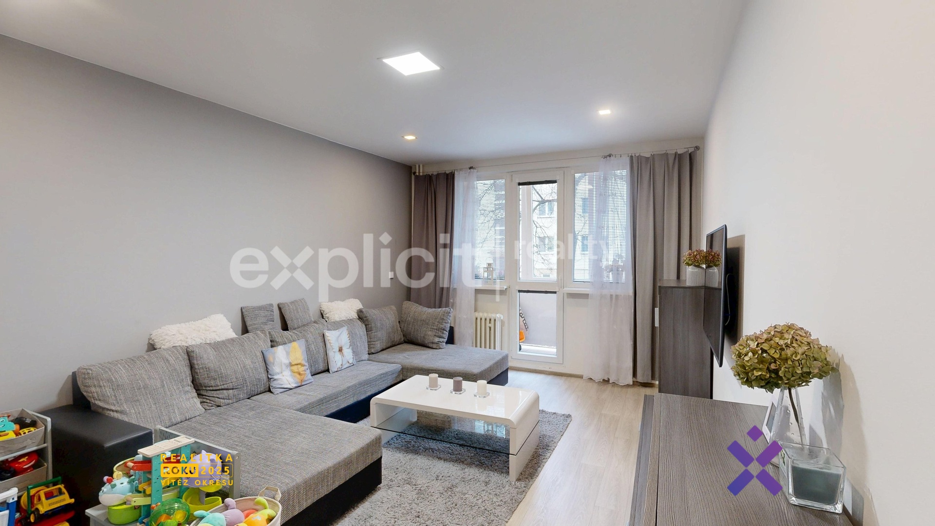 Pronájem bytu 2+1, 56m2 - M. Knesla, Zlín