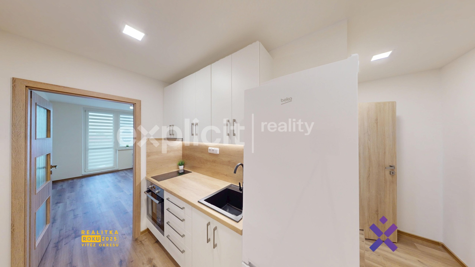 Pronájem bytu 1+1 29 m², Otrokovice - Kvítkovice