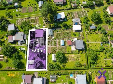 Prodej pozemku, zahrada, 320 m²
