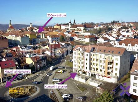 Pronájem obchodní prostor, 108 m²