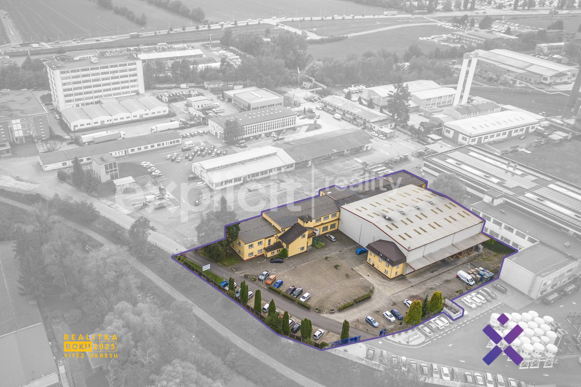 Filip Hladiš realitní makléř Prodej skladu a haly 3 394 m², pozemek 6 552 m² Zlin - Malenovice