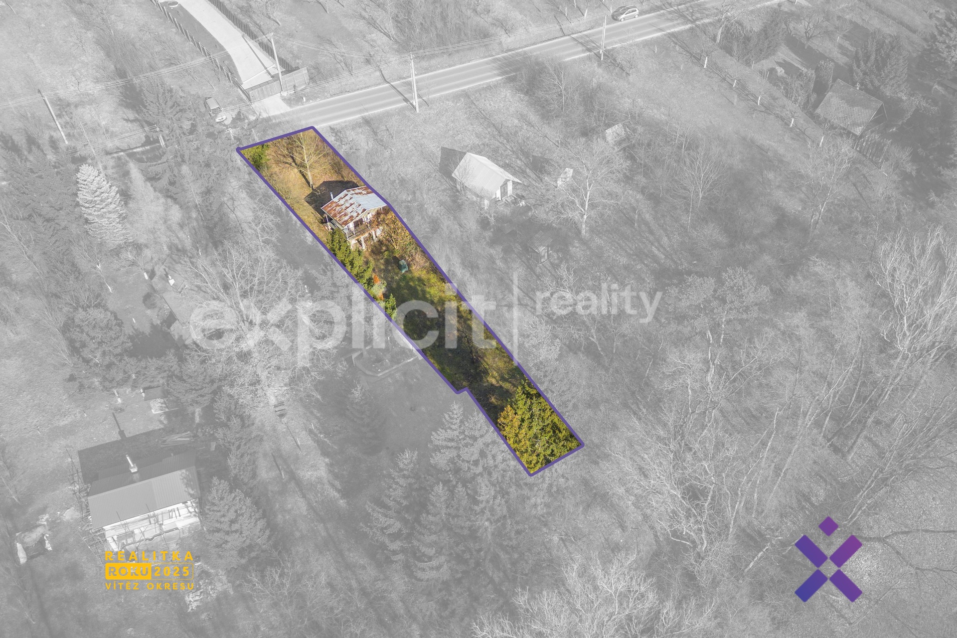 Prodej chaty 26 m², pozemek 364 m², Hluk, Babí hora