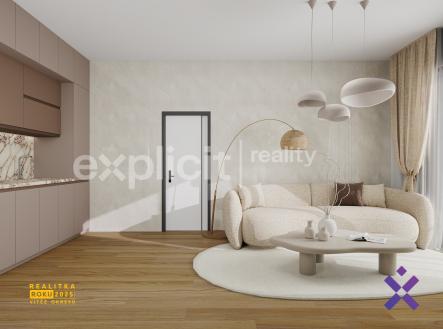 Prodej bytu, 2+kk, 56 m²