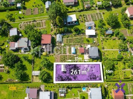 Prodej pozemku, zahrada, 261 m²