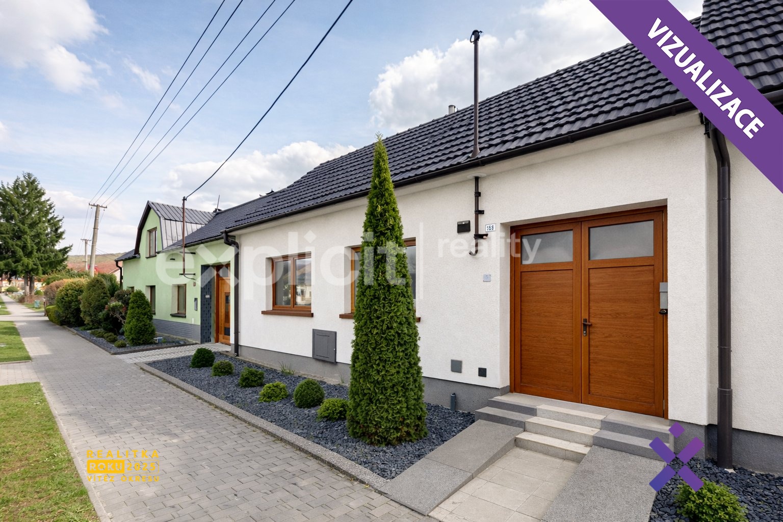 Prodej rodinného domu 2+1 93 m², pozemek 1196 m² - Záhorovice