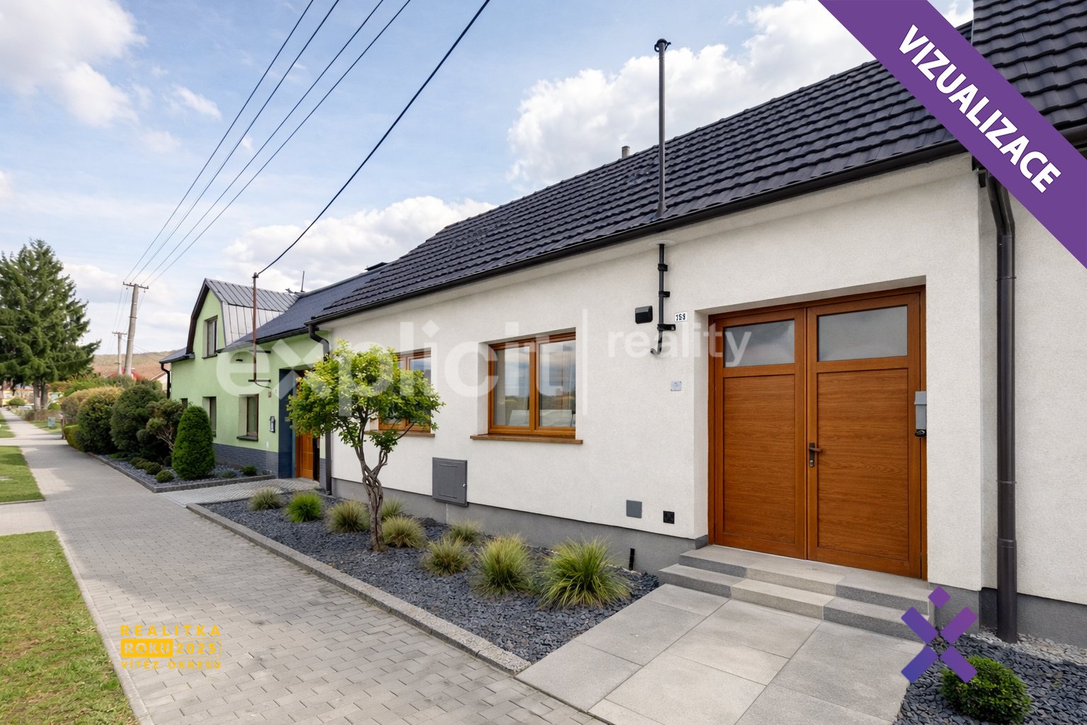 Prodej rodinného domu 2+1 93 m², pozemek 1196 m² - Záhorovice