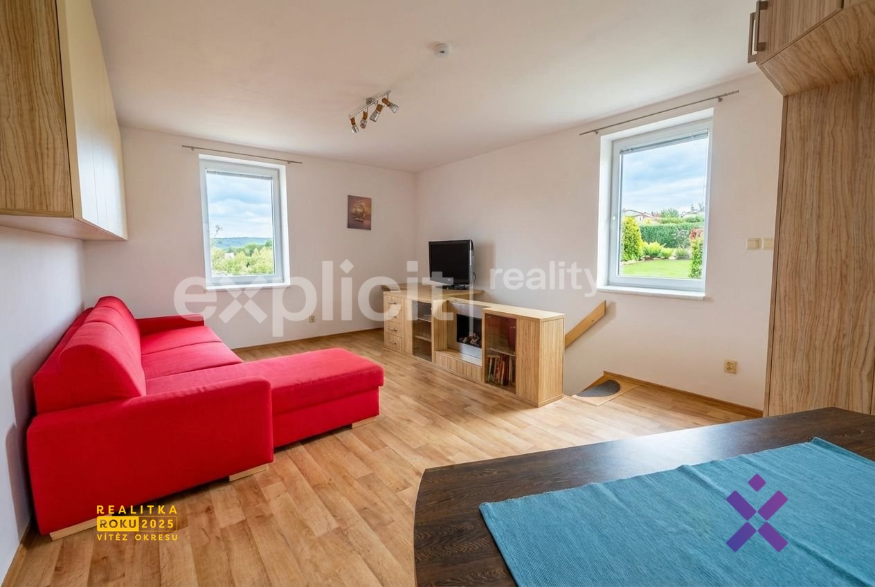 Tomáš Batík, Explicit reality, Pronájem bytu 1+kk, 36 m² v půldomku, Lesní Čtvrť, Zlín