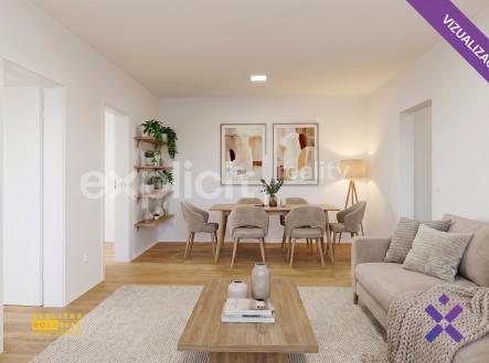 Prodej bytu, 3+1, 61 m²