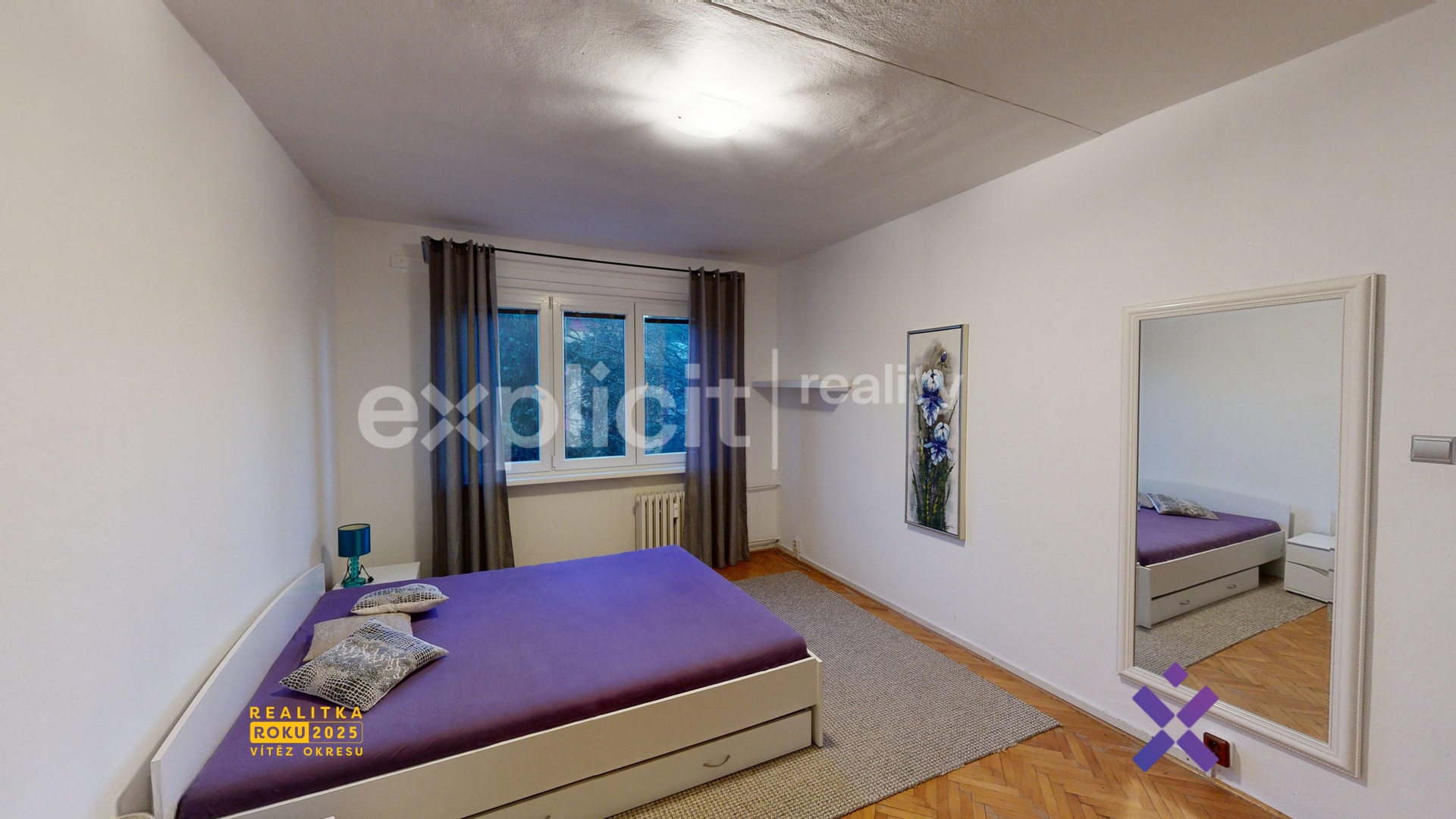 Pronájem byty 2+1, 53 m² - Zlín