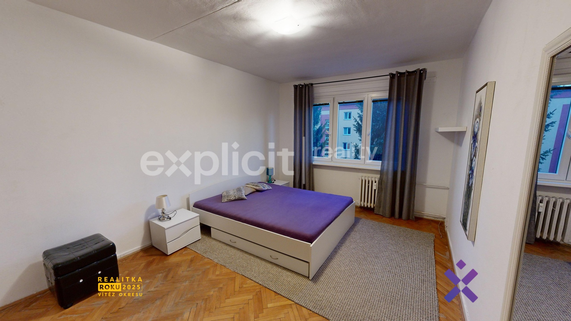 Pronájem byty 2+1, 53 m² - Zlín