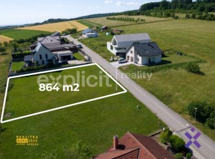 Prodej pozemku pro bydlení, 864 m²