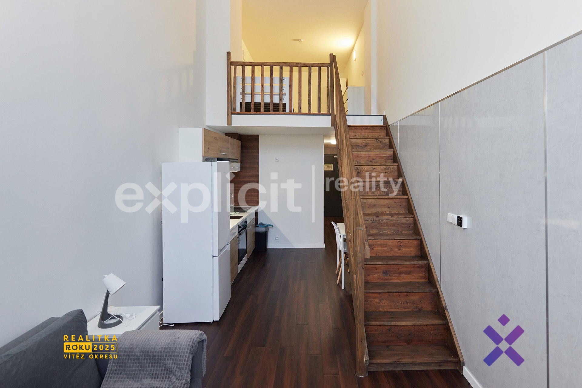 Pronájem ateliéru 1+kk, 40 m² - Zlín (Loft)