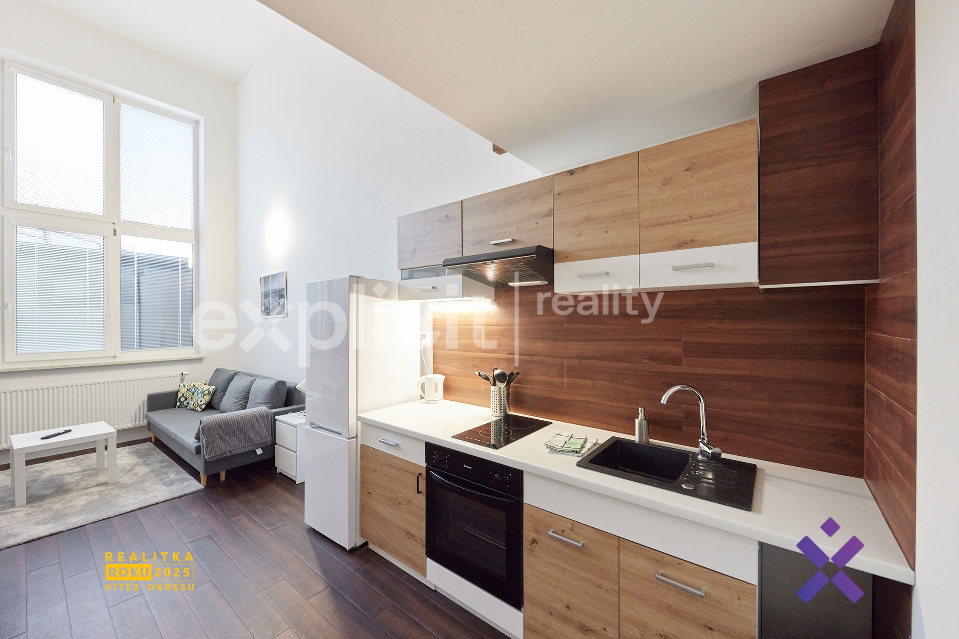 Pronájem ateliéru 1+kk, 40 m² - Zlín (Loft)