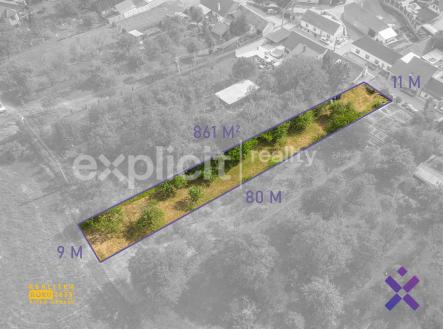 Prodej pozemku pro bydlení, 861 m²