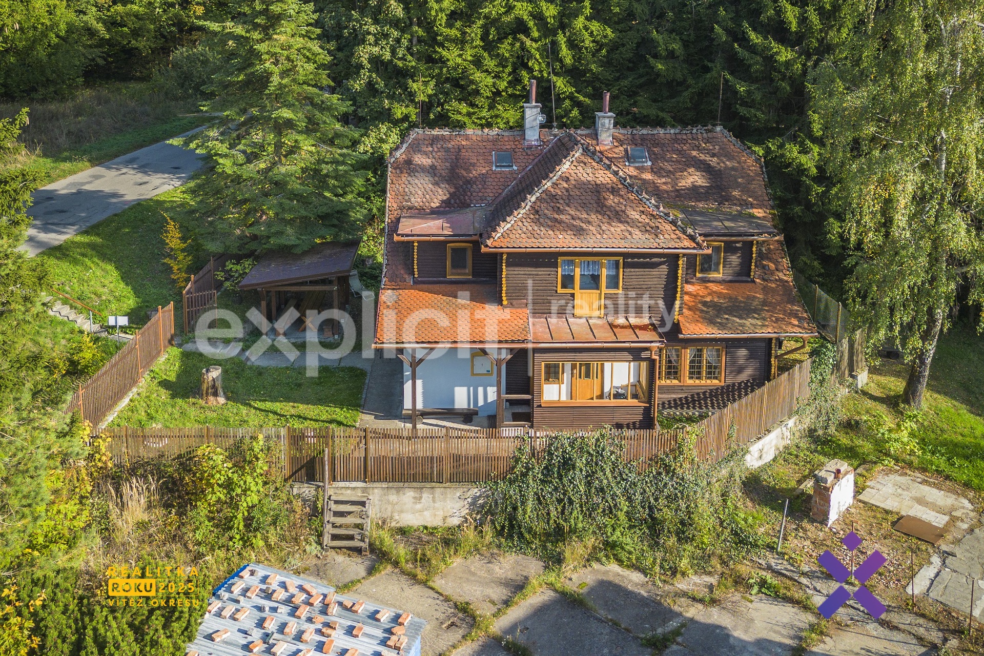 Filip Hladiš-realitní makléř, Prodej chaty Troják 172 m², pozemek 1 390 m², Bystřice pod Lopeníkem