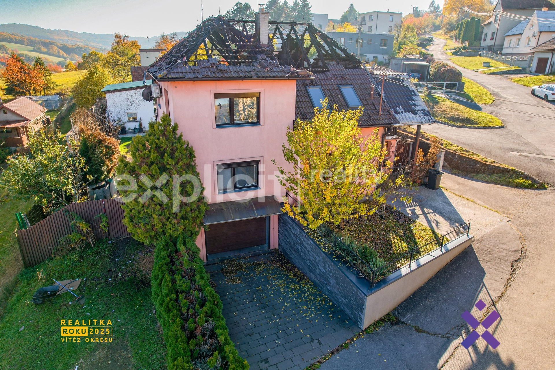 Venkovní pohled, Prodej domu Želechovice nad Dřevnicí2